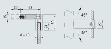 Glass clamp